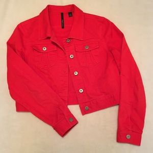 Colored Denim Jacket